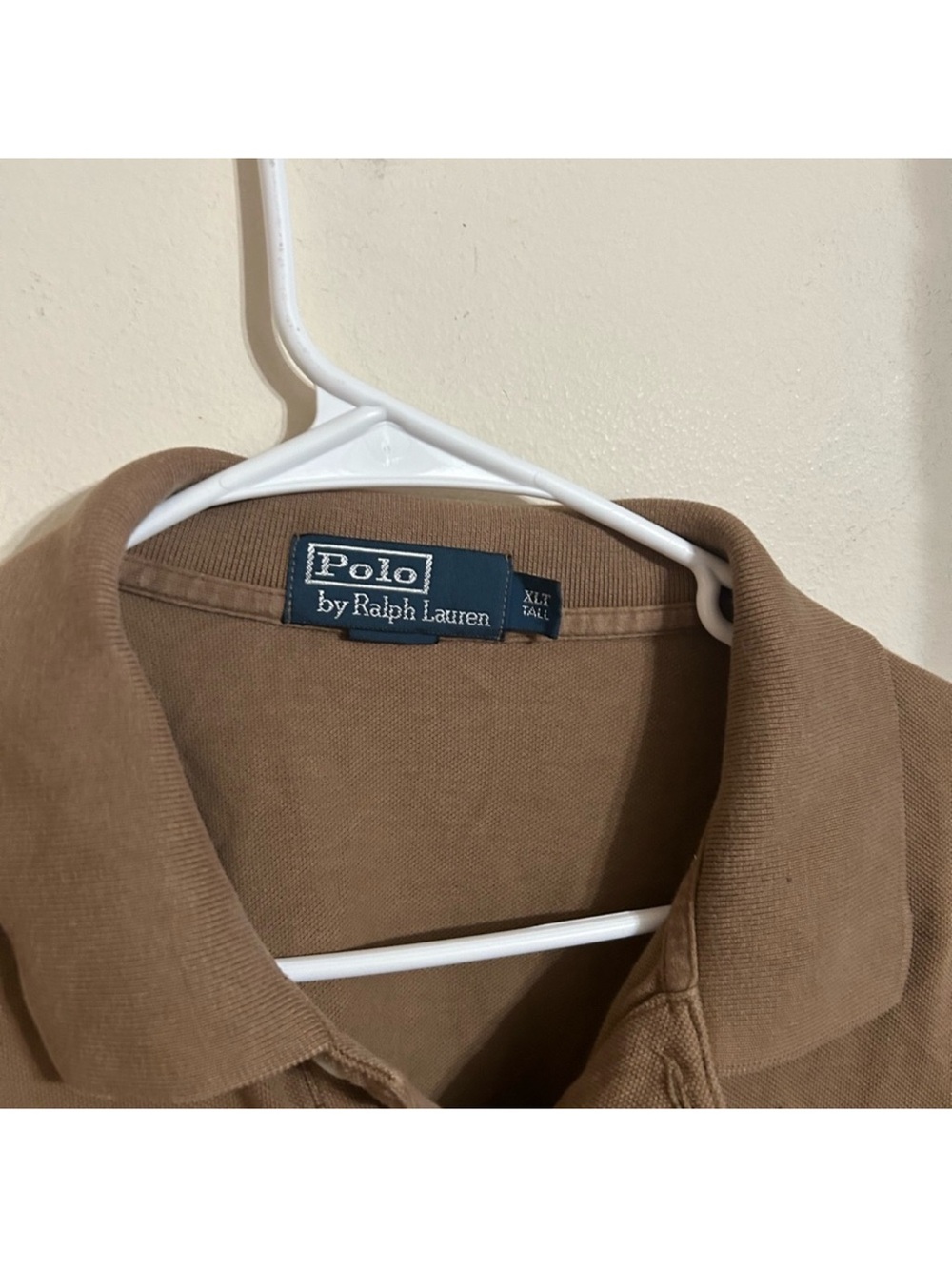 Polo Ralph Lauren Size XLT Men’s Short Sleeve Polo Shirt - Brown - Picture 2 of 3